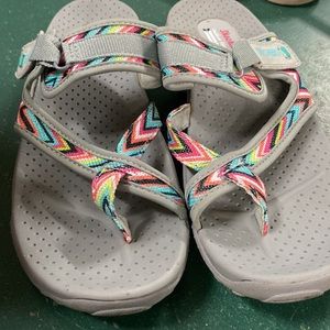 Skecher comfy sandals.